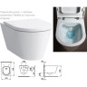 Унитаз LAUFEN PRO с глубоким смыванием, покрытие LCC 8.2096.6.400.000.1